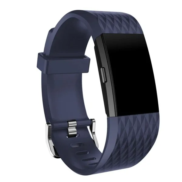 Silicone Watchband Band Strap Bracelet For Fitbit Charge 2 Replacement Bands