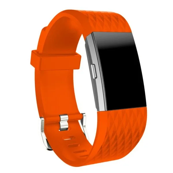 Silicone Watchband Band Strap Bracelet For Fitbit Charge 2 Replacement Bands - Image 6