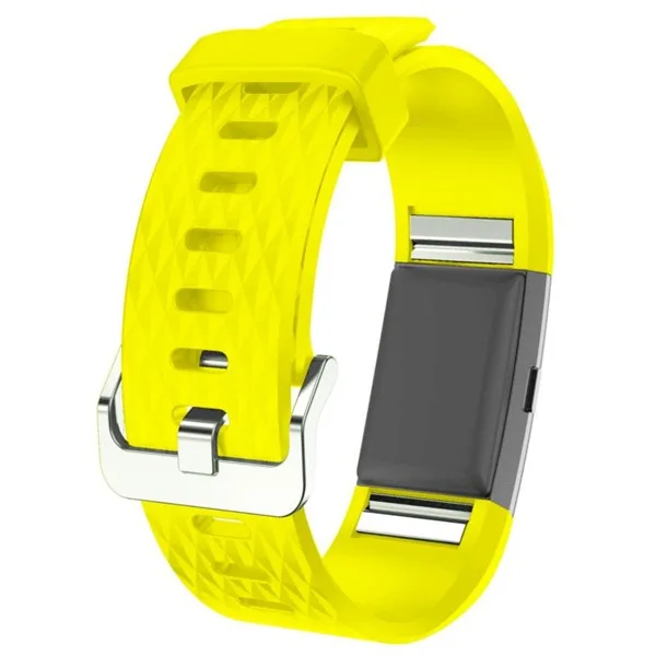 Silicone Watchband Band Strap Bracelet For Fitbit Charge 2 Replacement Bands - Image 7