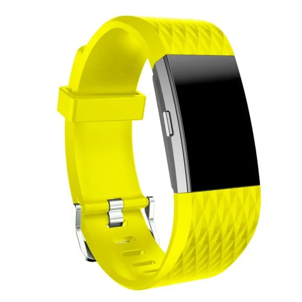 Silicone Watchband Band Strap Bracelet For Fitbit Charge 2 Replacement Bands - Image 8