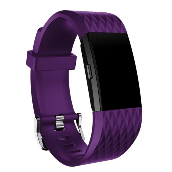 Silicone Watchband Band Strap Bracelet For Fitbit Charge 2 Replacement Bands - Image 10