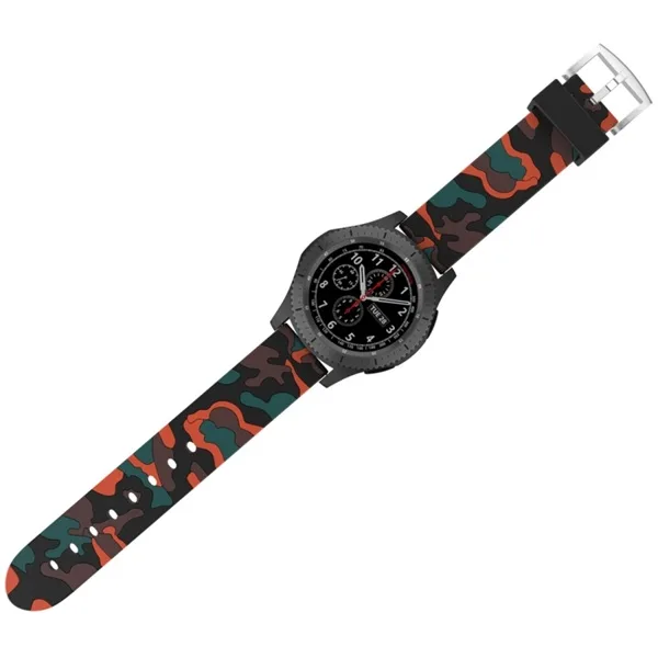 Samsung Gear S3 Bands Simple Fashion Camouflage Pattern Smart Watches Band Silicone - Image 2