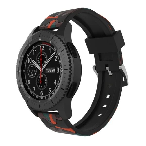 Samsung Gear S3 Bands Simple Fashion Camouflage Pattern Smart Watches Band Silicone - Image 3