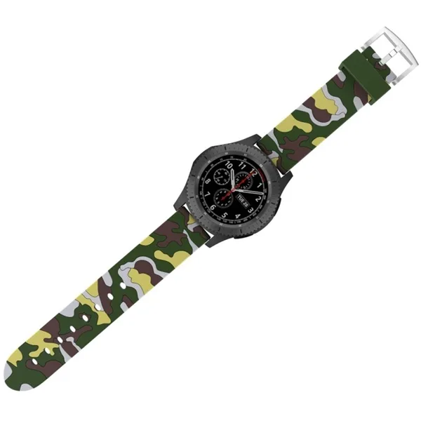 Samsung Gear S3 Bands Simple Fashion Camouflage Pattern Smart Watches Band Silicone IV - Image 4