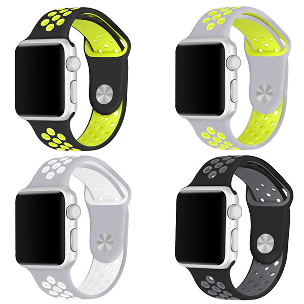 Silicone Watch Band for Apple Watch 