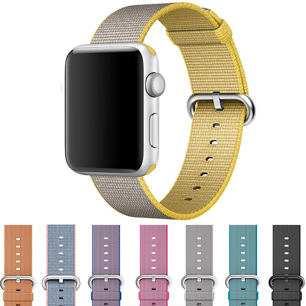 38MM Woven Nylon Watch Band WATCHBANDSMALL Apple 3/2/1 Series for Strap Watch Watch - Nato