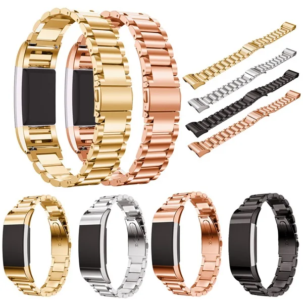 For Fitbit Charge 2 Tracker Stainless Steel Replacement Accessory Bands Quick Release Straps Wristbands - Image 2