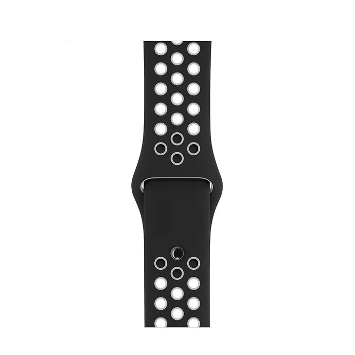Apple Watch Band Perforated Sport Wristband Fluoroelastomer Strap - Image 11