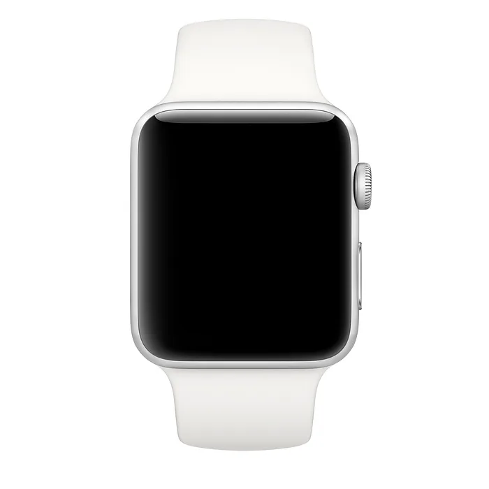 Apple Watch Sport Band Fluoroelastomer Strap - Soft White - Image 3