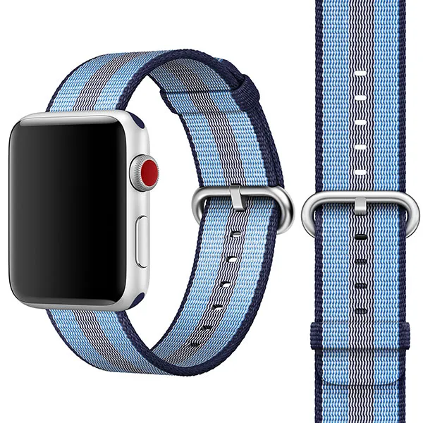 Kaufen Gestreifte & Checkered Stolz Ausgabe Woven Nylon Apple Watch Band Quick Release Apple Watch Ersatz Straps Amazon Verkauf - Bild 16
