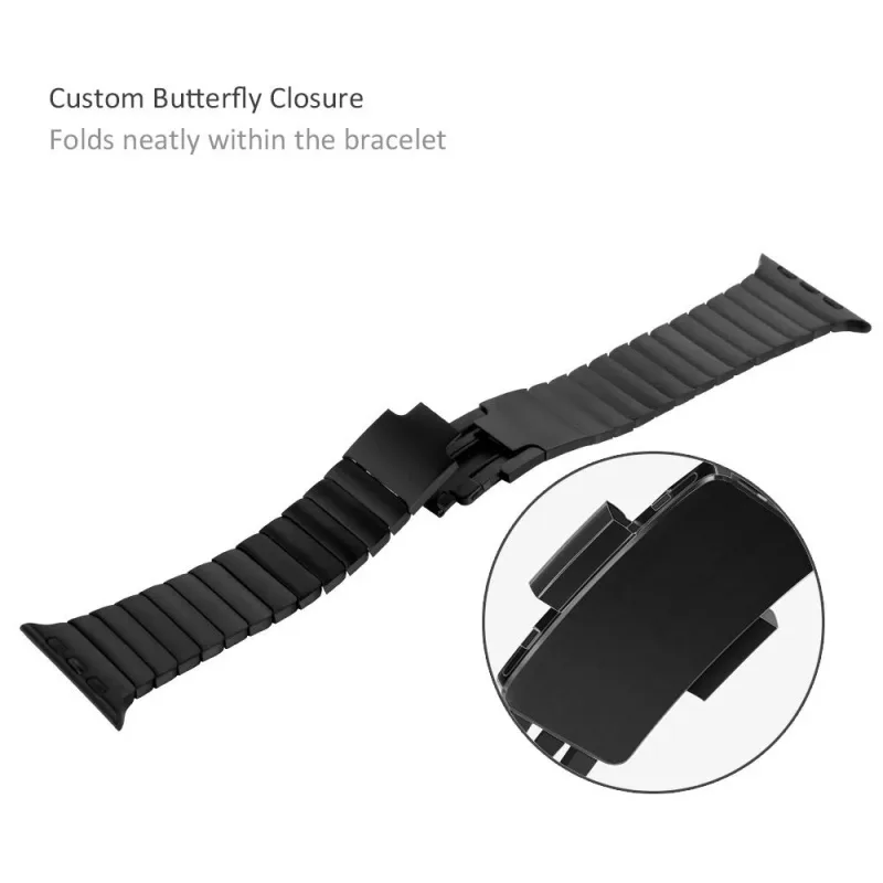 Apple Watch Link Bracelet Straps - Metal Link Bracelet Bands - Image 6
