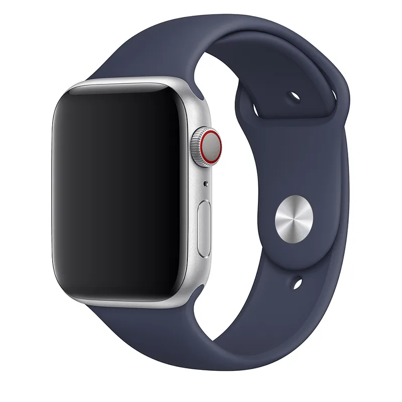 Apple Watch Sport zenekar Fluorkaucsuk Szíj harmadik fél Szilikon csere együttesek eladó számára iWatch sorozat 4 - Kép 6
