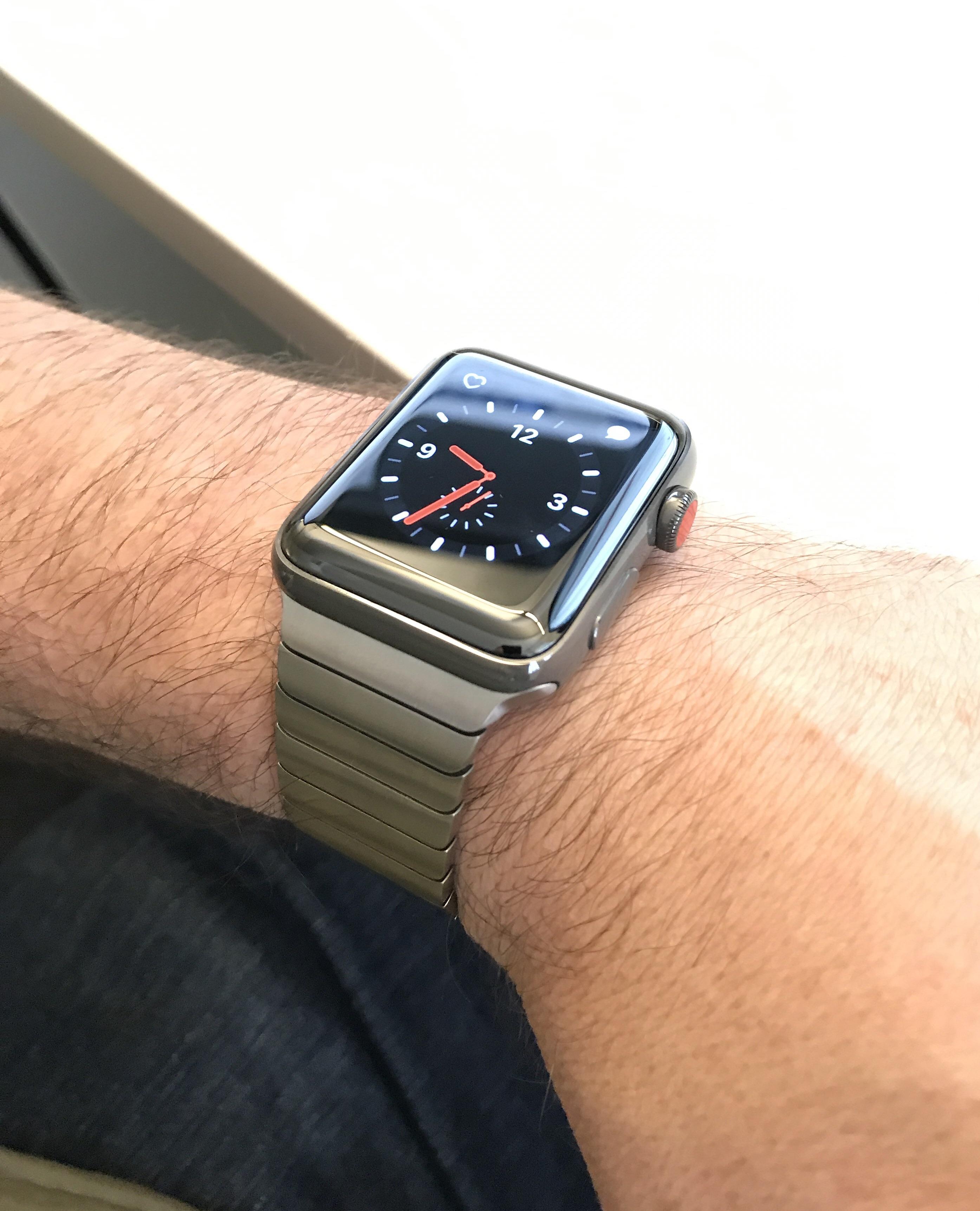 Apple Watch Silver Link Bracelet