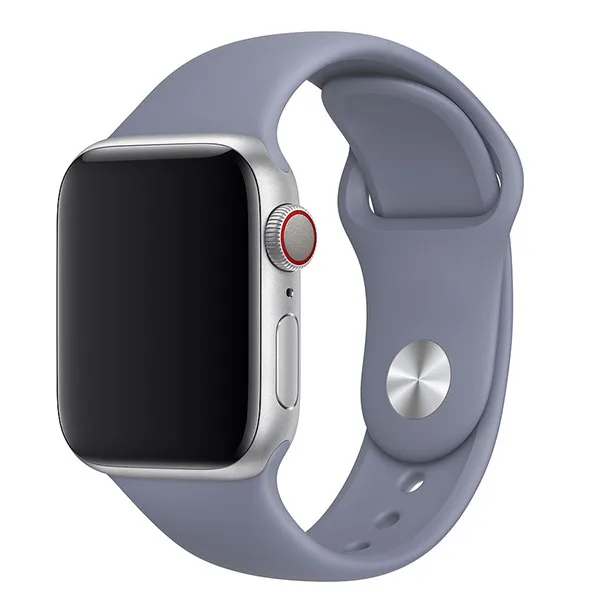 Cinturino sportivo per Apple Watch 40 mm grigio lavanda