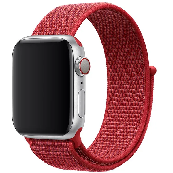 Apple Watch Sport Loop Band 구매 (40mm / 44mm, 빨간색)