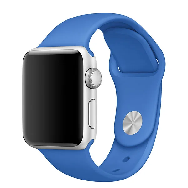 Cinturino Apple Watch Sport 40 mm blu reale