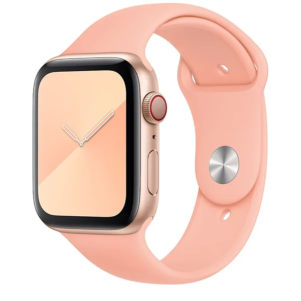 Grapefruit Sport Band Silicone Apple Watch Strap Sale for iWatch 40mm 44mm