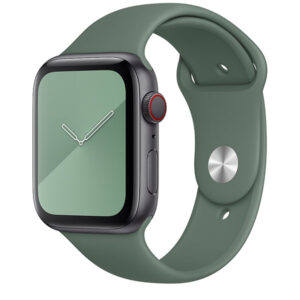 Спортивный ремешок для Apple Watch 44 мм, сосново-зеленый