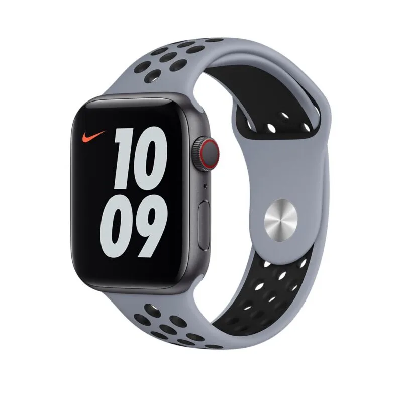 Apple Watch Sport Band 41mm Perforated Silicone Strap 45mm - Image 2