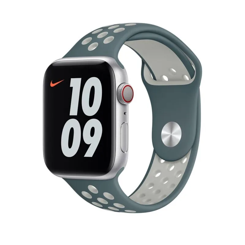 Apple Watch Sport Band 41mm Perforated Silicone Strap 45mm - Image 3