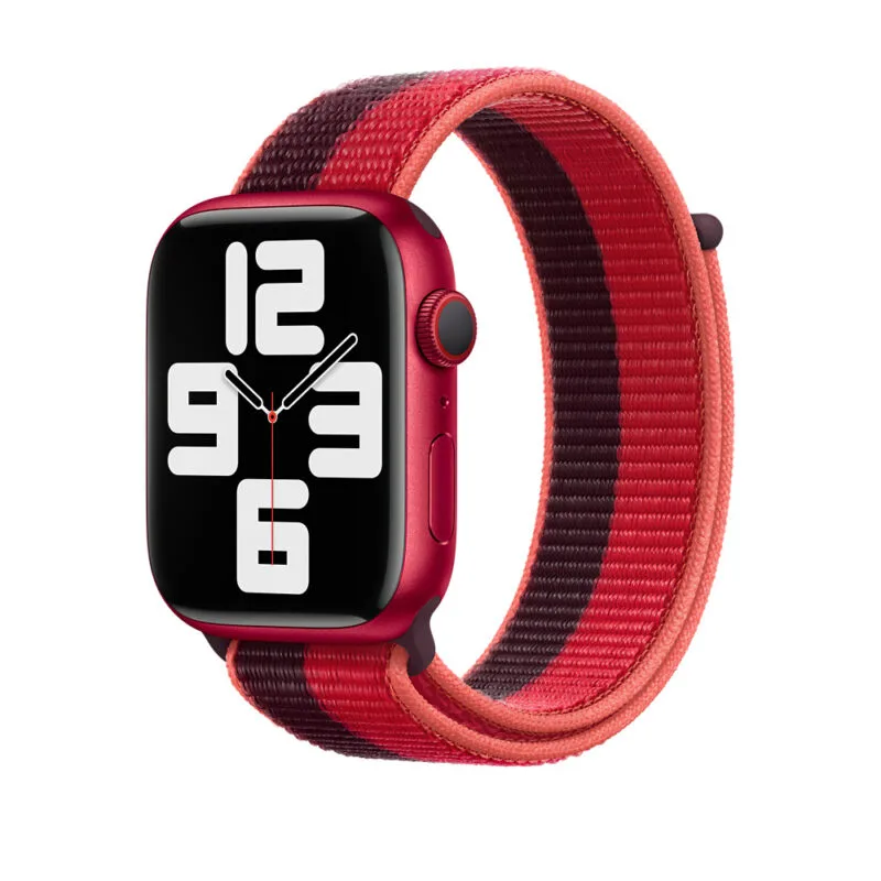 Apple Watch Sport Loop Strap - 41mm Nylon Sport Loop Apple Watch Band 45mm - Image 6