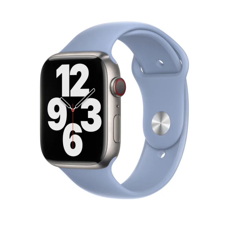 Apple Watch 41mm Sport Band 45mm Bright Green Silicone Apple Watch Band