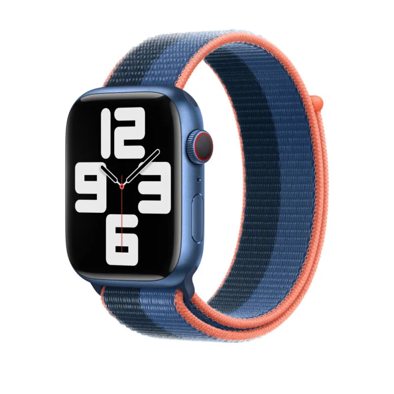 Apple Watch Sport Loop Strap - 41mm Nylon Sport Loop Apple Watch Band 45mm - Image 3