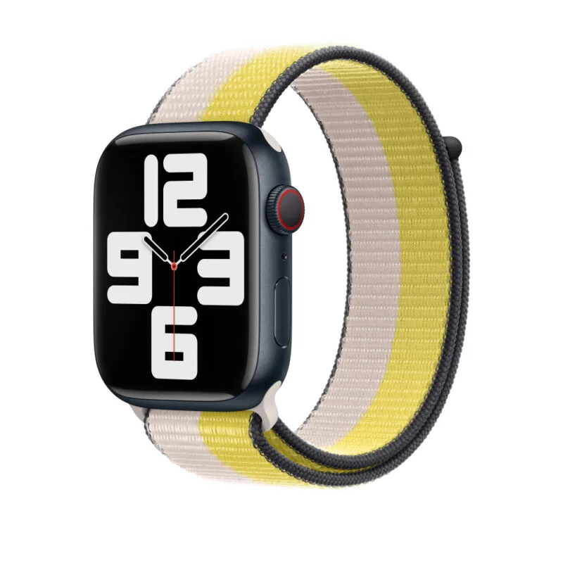 Apple Watch Sport Loop Strap - 41mm Nylon Sport Loop Apple Watch Band 45mm - Image 4