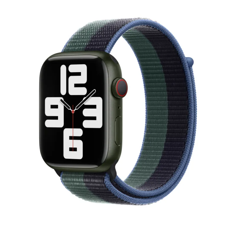 Apple Watch Sport Loop Strap - 41mm Nylon Sport Loop Apple Watch Band 45mm - Image 2