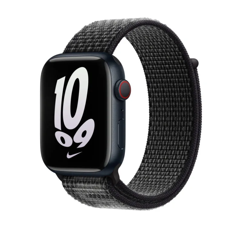 Apple Watch Sport Loop Strap - Nylon Sport Loop Apple Watch Band (41mm 45mm) - Image 2