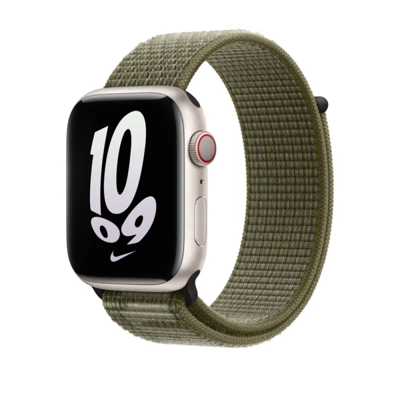 Apple Watch Sport Loop Strap - Nylon Sport Loop Apple Watch Band (41mm 45mm) - Image 3