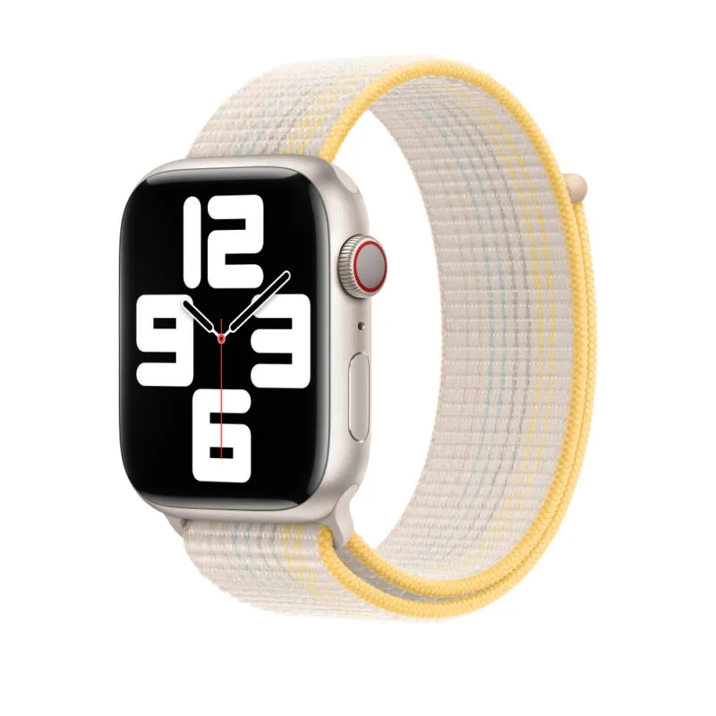 Apple Watch Starlight Sport Loop Strap - Nylon Sport Loop Apple Watch Band