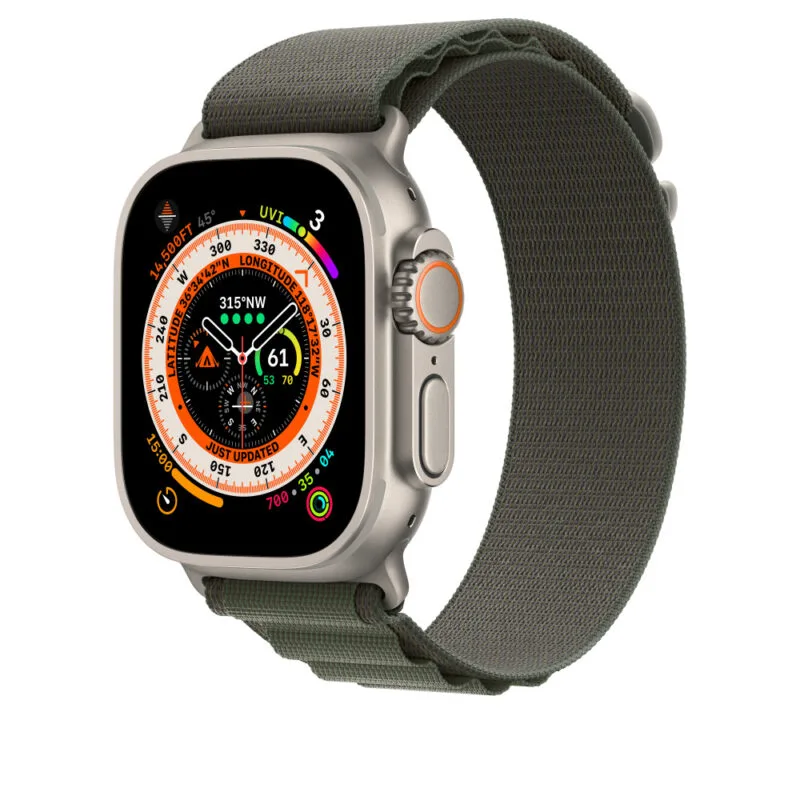 49mm Green Alpine Loop Band Apple Watch Alpine Loop Replacement Strap 45mm