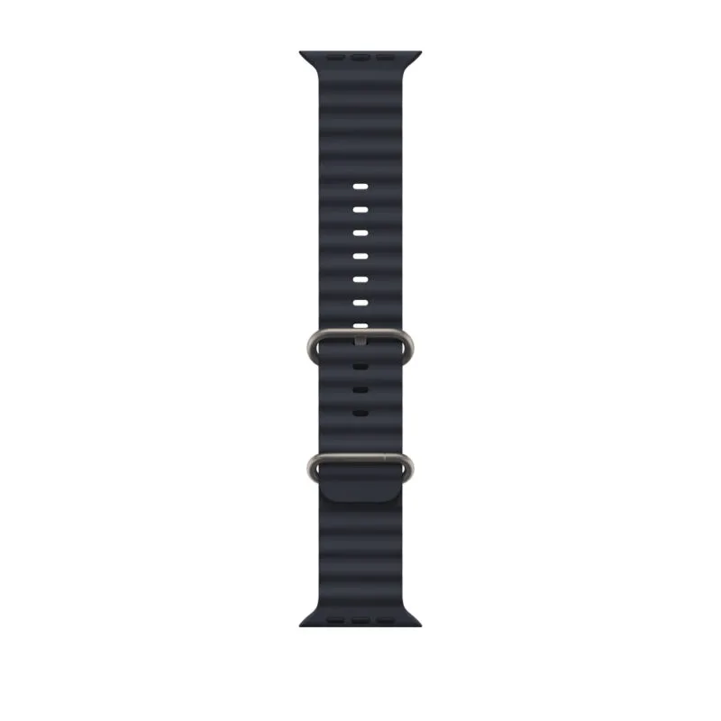 49mm Mignight Ocean Band Apple Watch Ocean Band Silikonrem 45mm - Bild 2