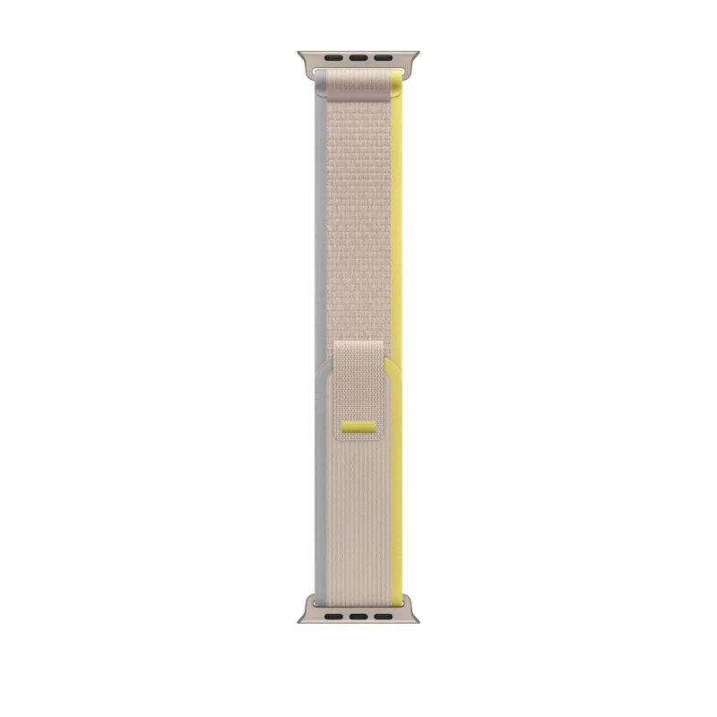 49mm Yellow/Beige Trail Loop Band Apple Watch Trail Loop Replacement Strap 45mm - Imagem 2