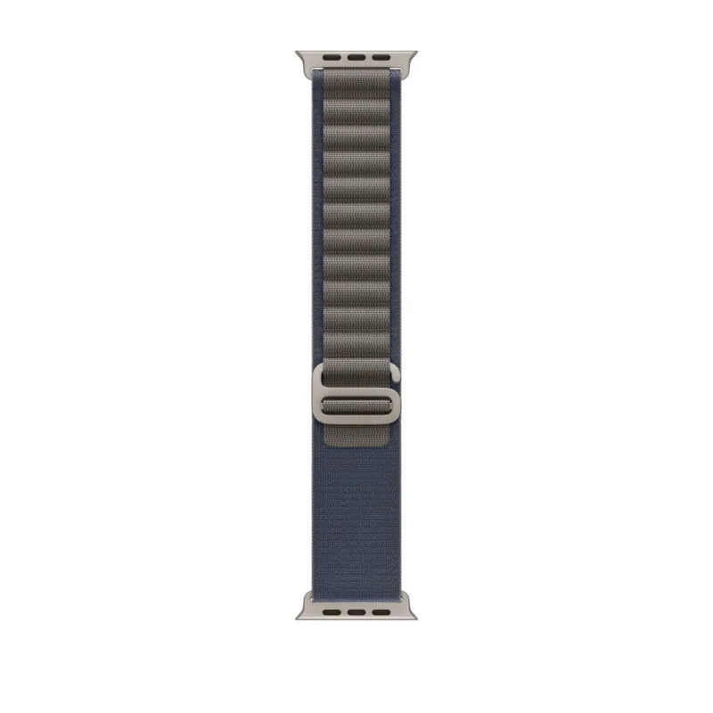 49mm Blue Alpine Loop Band Apple Watch Alpine Loop Replacement Strap 45mm - Image 2