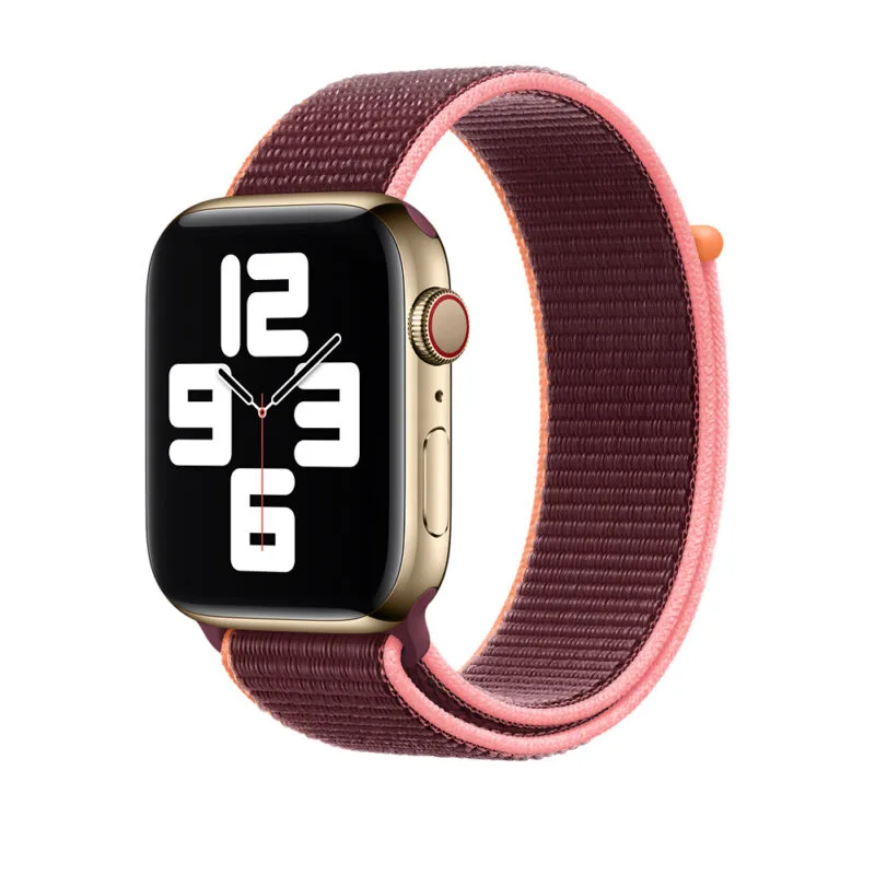Apple Watch 41mm Sport Loop Strap Nylon Sport Loop Apple Watch Band 45mm - Image 2