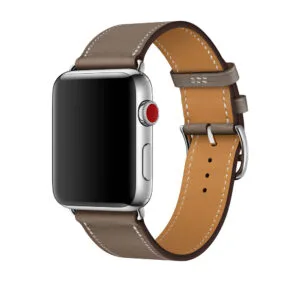 Apple Watch ストラップ 41mm エトープ シングル ツアー レザーバンド 45mm