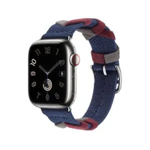 Apple Watch Strap 41mm Navy Bridon Single Tour Nylon Band 45mm