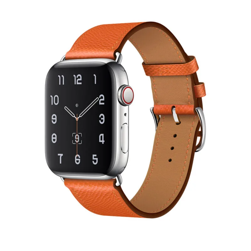 Cinturino per Apple Watch da 41 mm Feu Single Tour Cinturino in pelle da 45 mm
