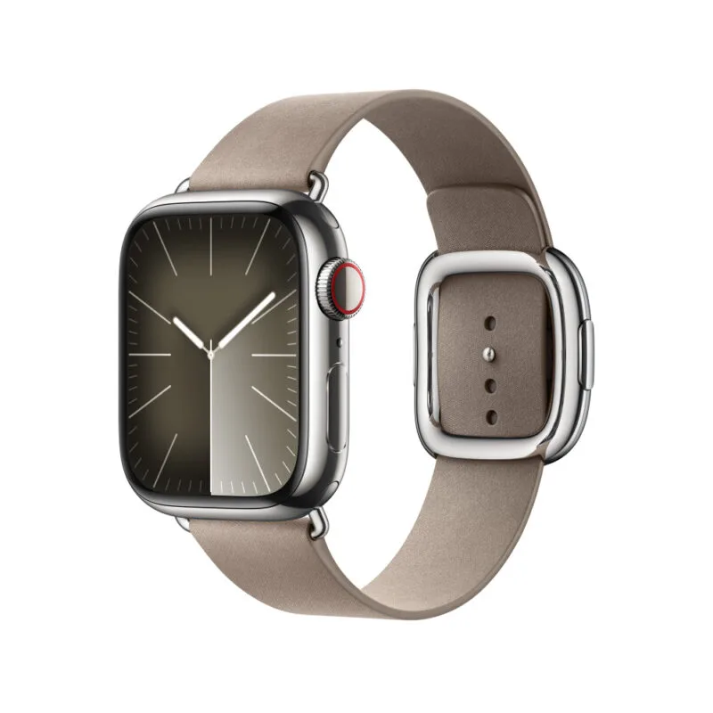 Apple Watch Strap 41mm Tan Modern Buckle 45mm Leather Band