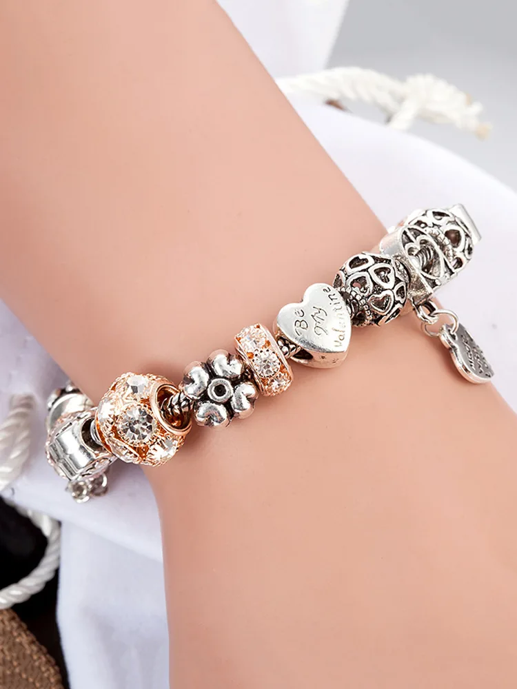 Made with Love Crystal Beaded Band - Image 2