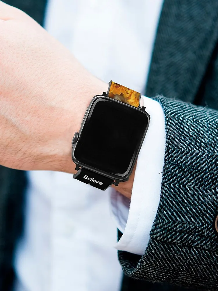Custom Apple Watch Band with Text - Afbeelding 2
