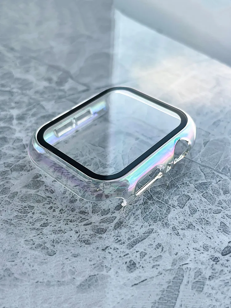 Colorful Electroplated PC Protective Case with Protective Film - Image 2