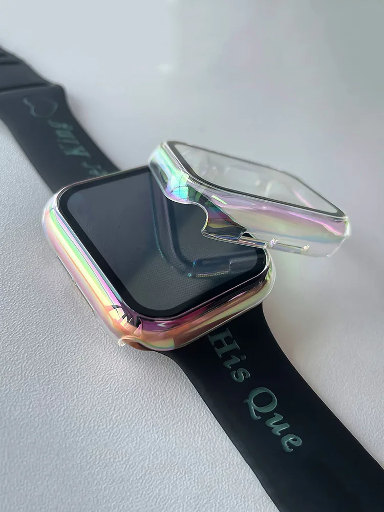 Colorful Electroplated PC Protective Case with Protective Film - Image 3