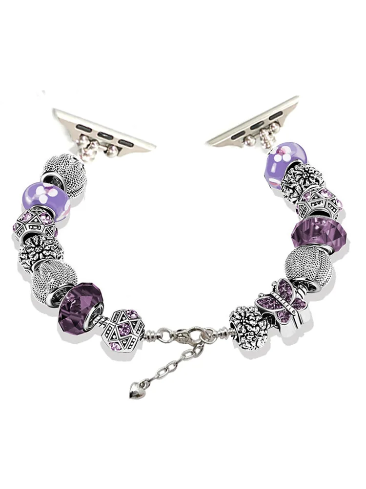 Butterfly Crystal Beaded Band - Εικών 4