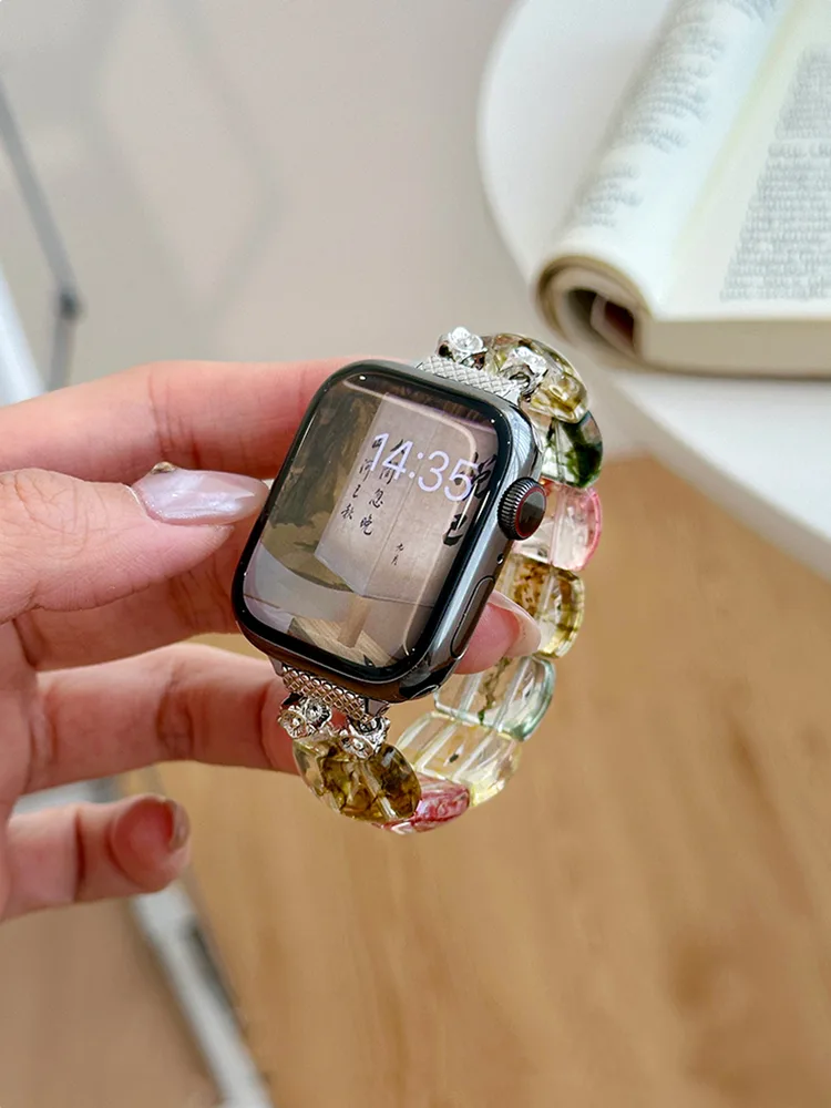 Watercolor Clear Crystal Band - Immagine 4