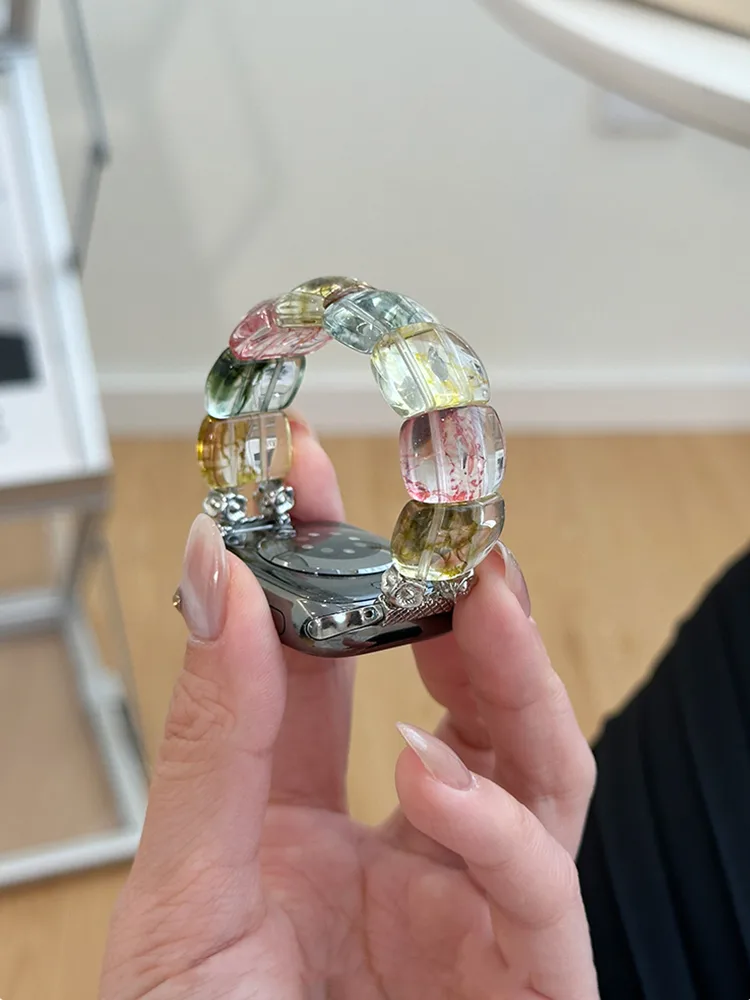 Watercolor Clear Crystal Band - Immagine 2