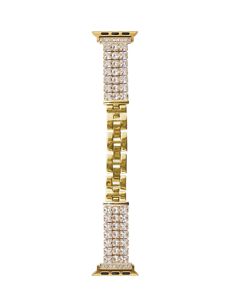 3-link Full Diamond Stainless Steel Band - Image 5
