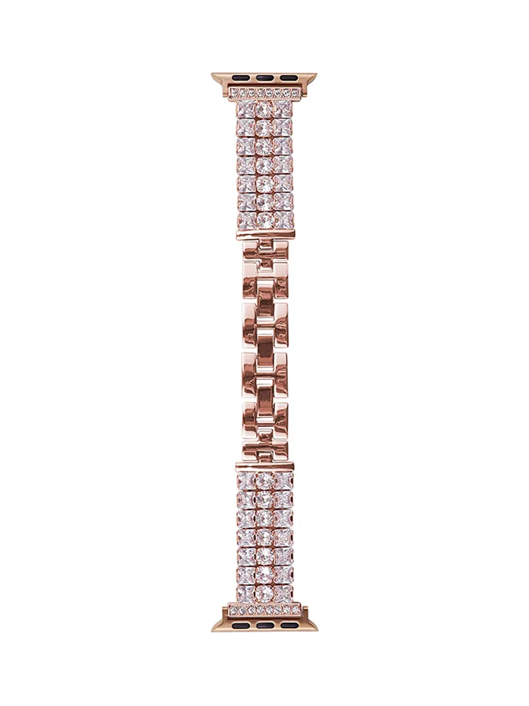 3-link Full Diamond Stainless Steel Band - Image 6